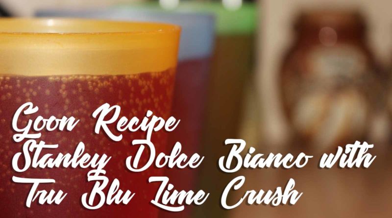 Stanley Dolce-Bianco-with-Tru-Blu-Lime-Crush-Goon-Mixer-Recipe