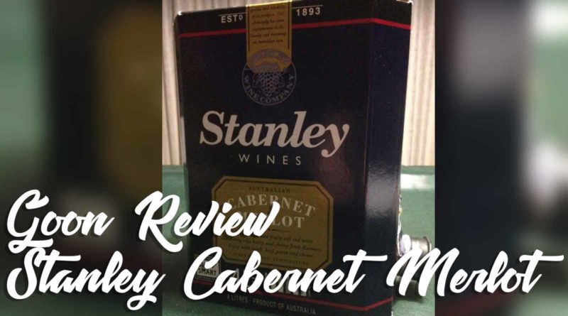 Stanley Cabernet Merlot  Red Goon (Cask/Box Wine) Review •