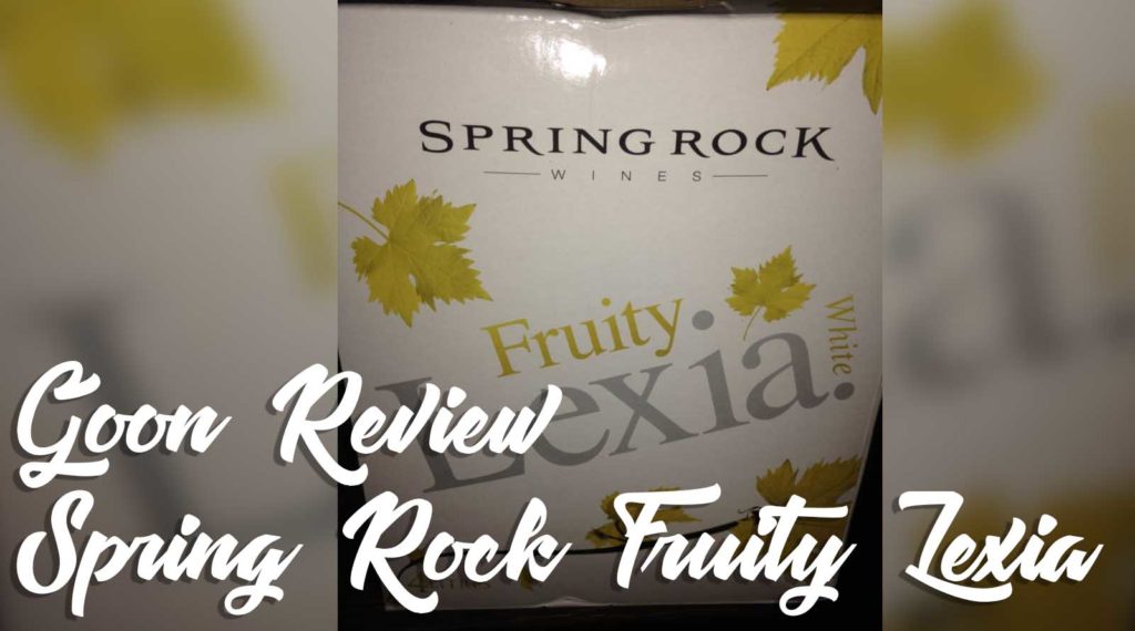 Spring-Rock-Wines-Fruity-Lexia-Goon-Cask-Box-Wine-Review